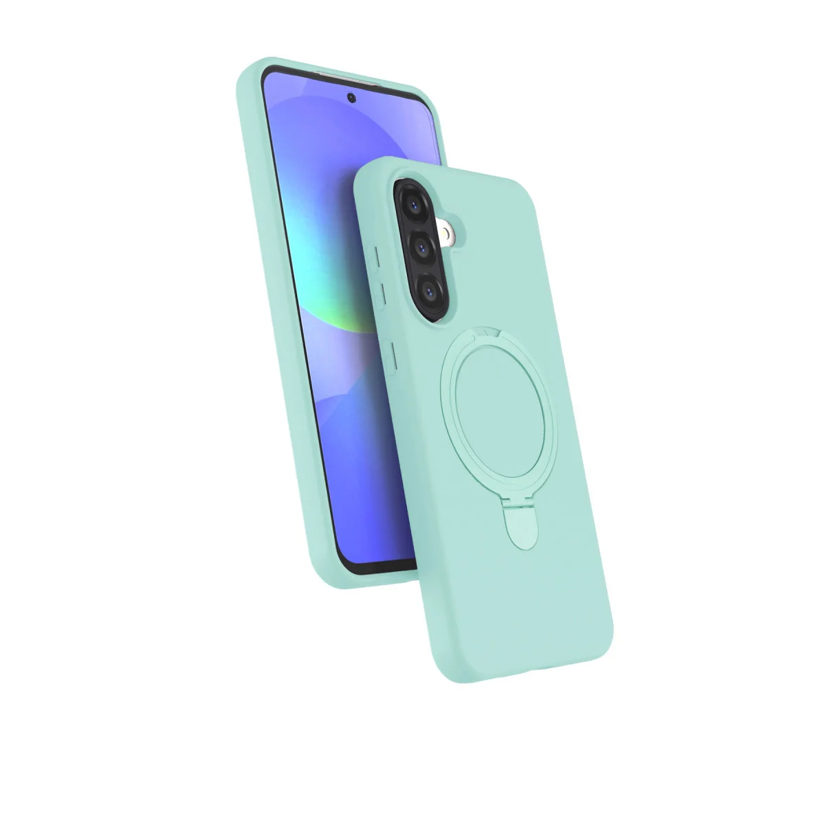 Galaxy A17 5G Regal Magsafe Standlı Kapak - Su Yeşili