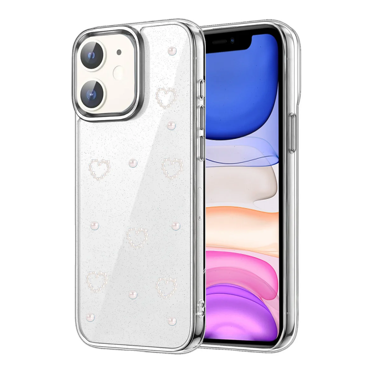 iPhone 11 Fiyonk Desenli Kapak - Desen 10