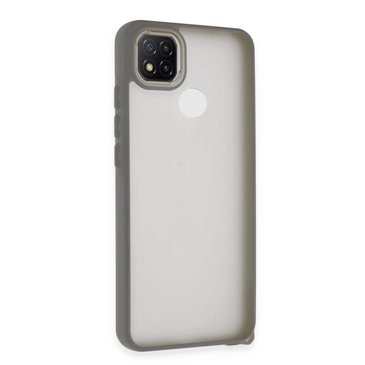 Redmi 9C Kılıf Elegant Kapak - Titan Gri