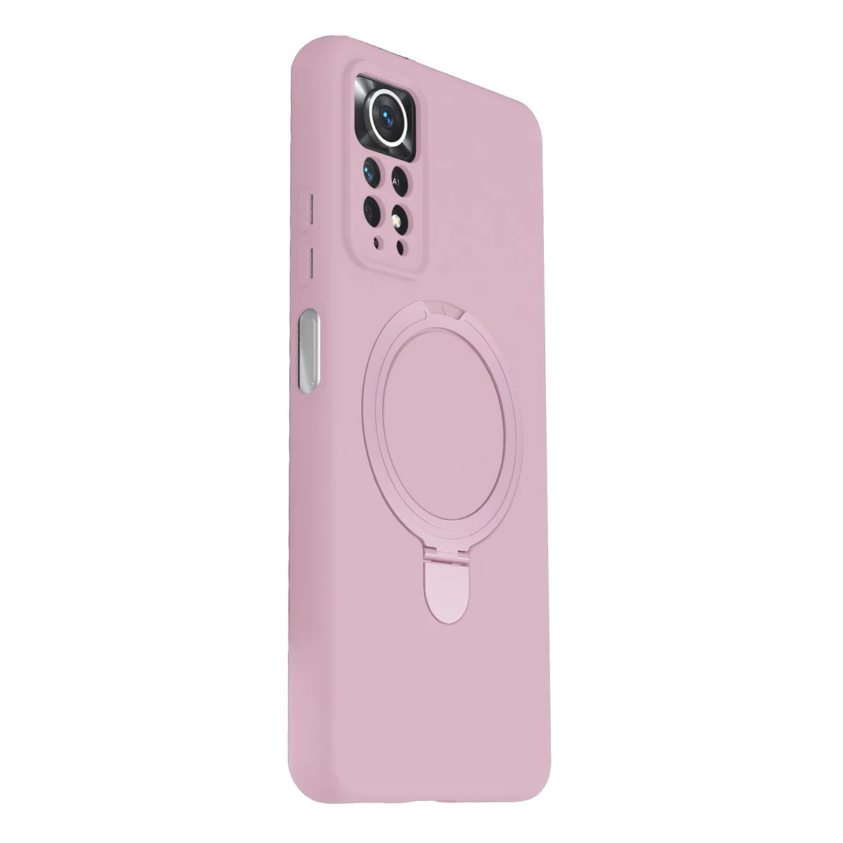 Redmi Note 12 Pro 4G Regal Magsafe Standlı Kapak - Açık Pembe