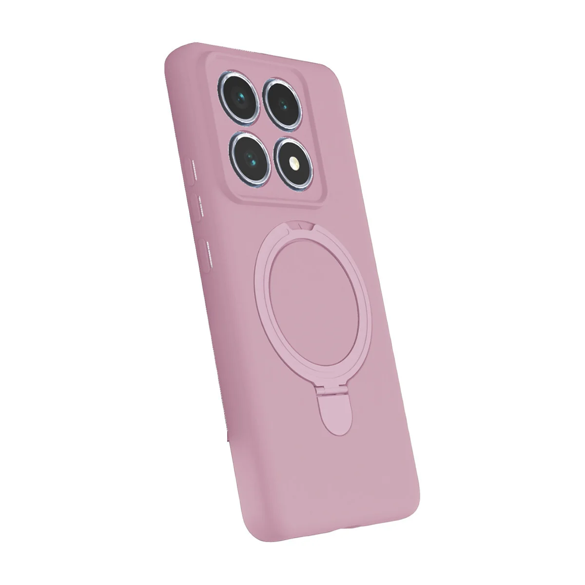 Mi 14T Pro Regal Magsafe Standlı Kapak - Açık Pembe