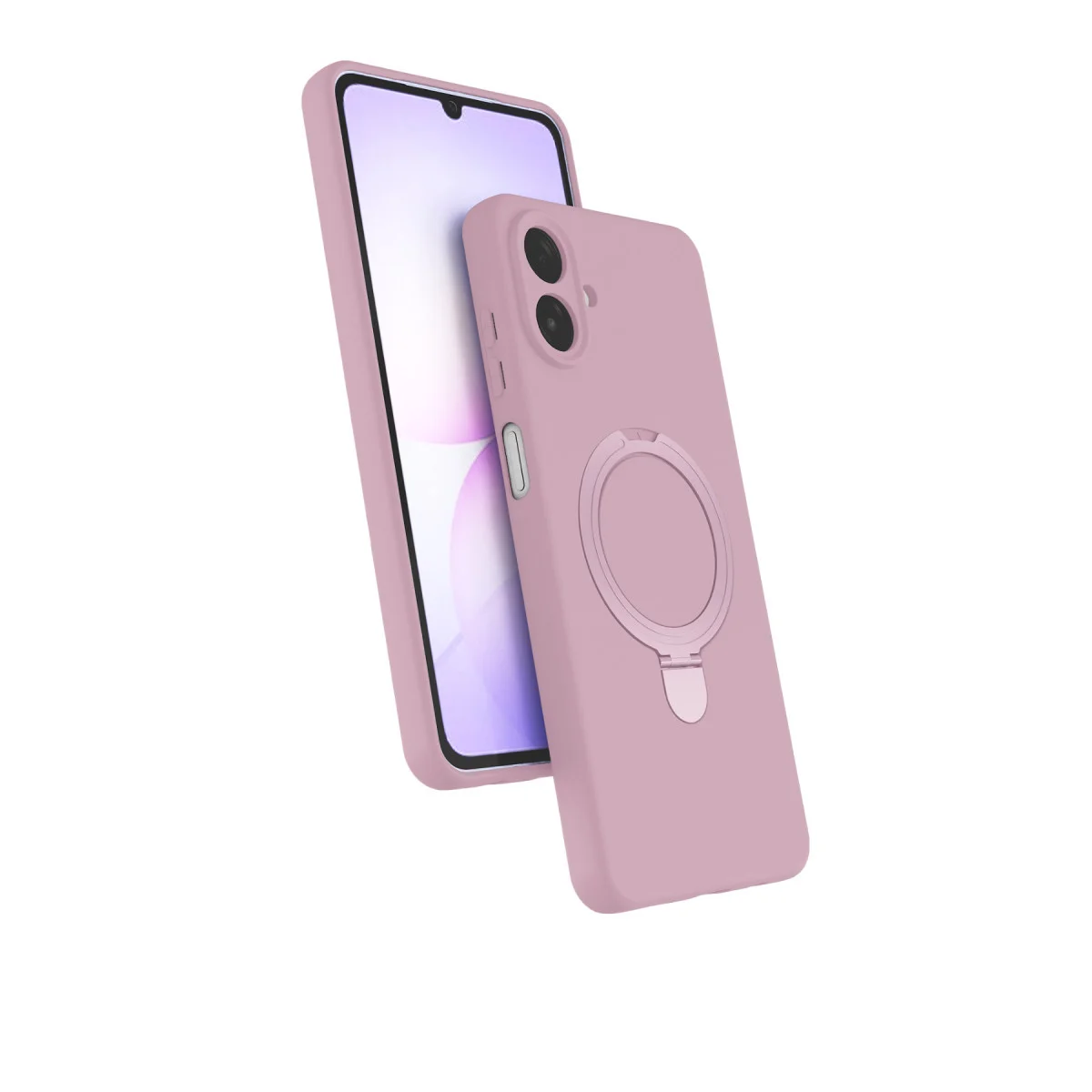 Galaxy A07 4G Regal Magsafe Standlı Kapak - Açık Pembe