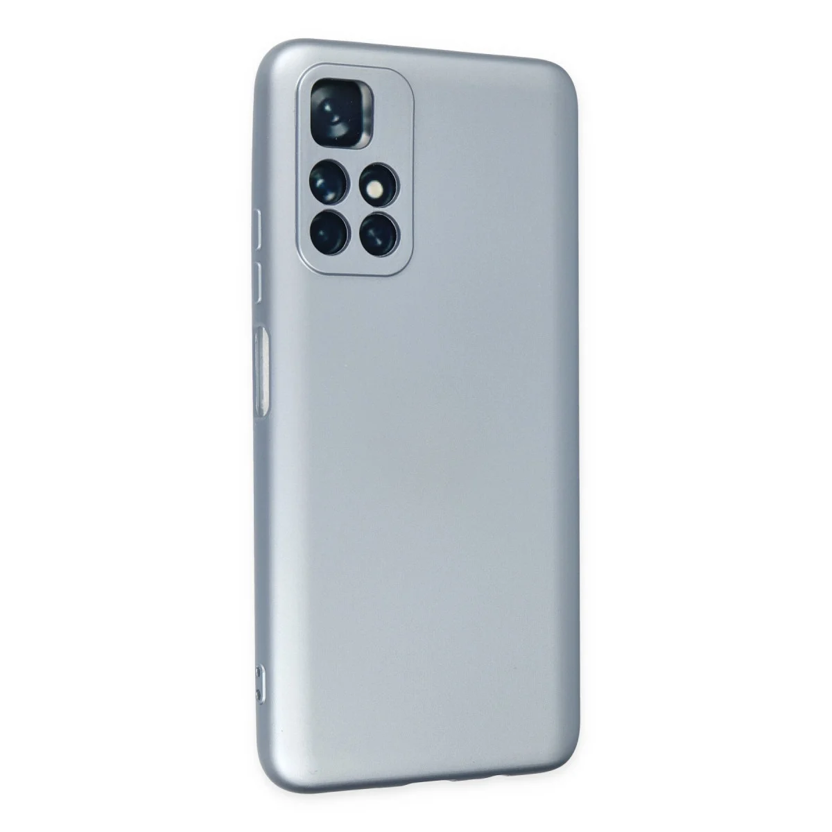 Redmi Note 11T Kılıf Nano içi Kadife Silikon - Sky Blue