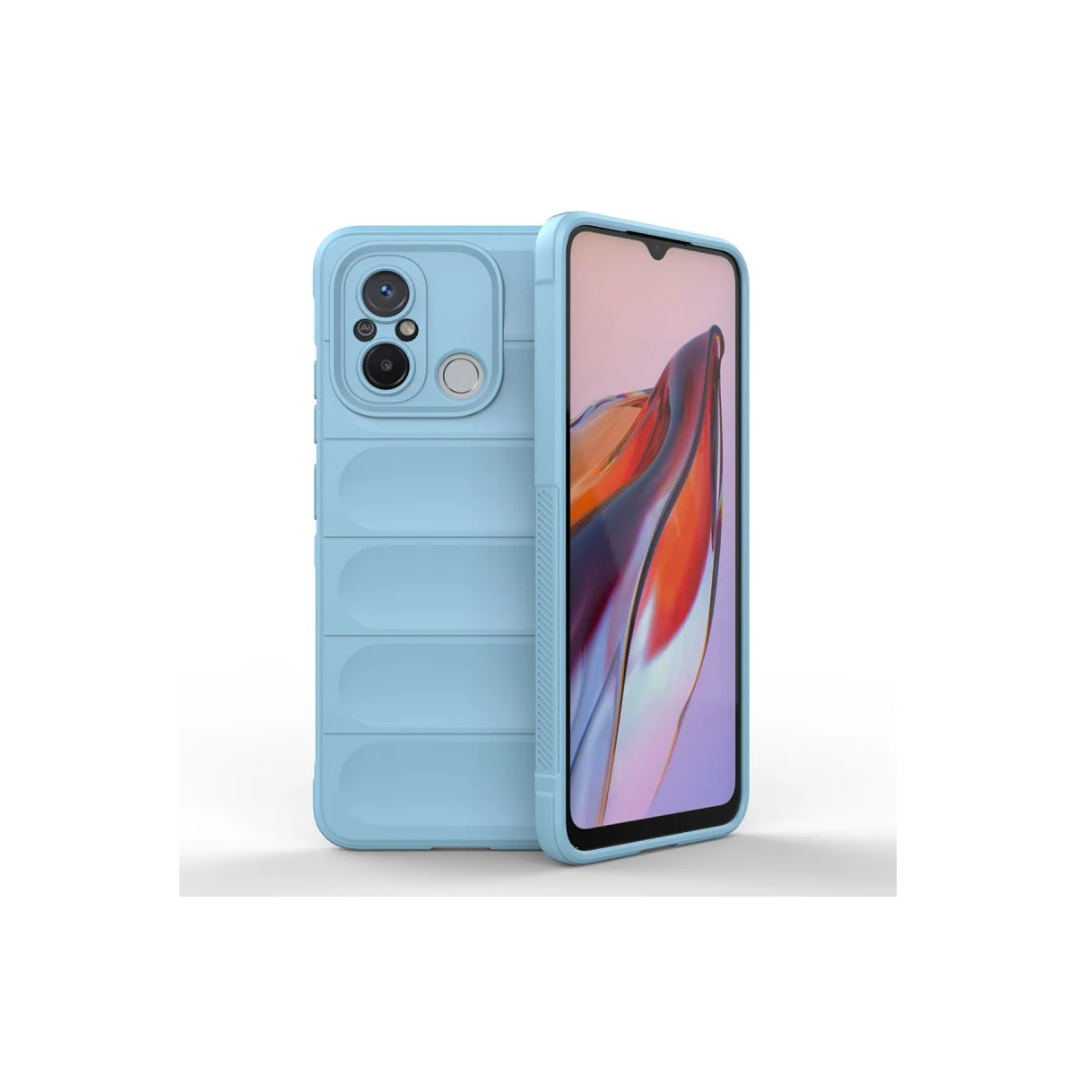 Redmi 12C Kılıf Optimum Silikon - Sky Blue