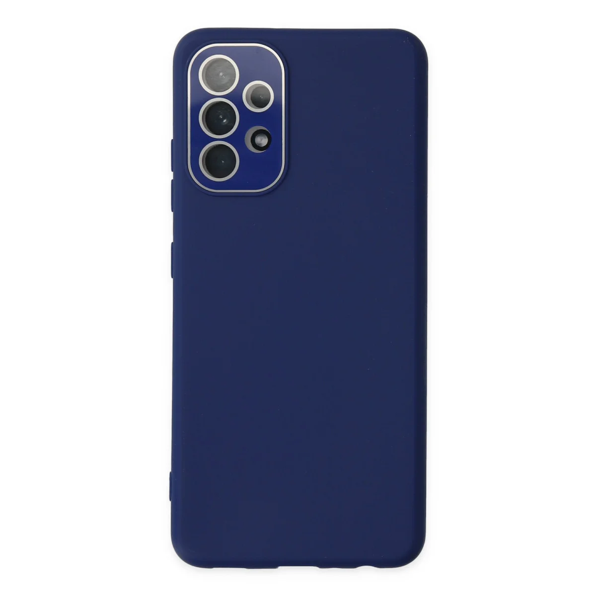 Galaxy A33 5G Kılıf Lansman Glass Kapak - Sky Blue