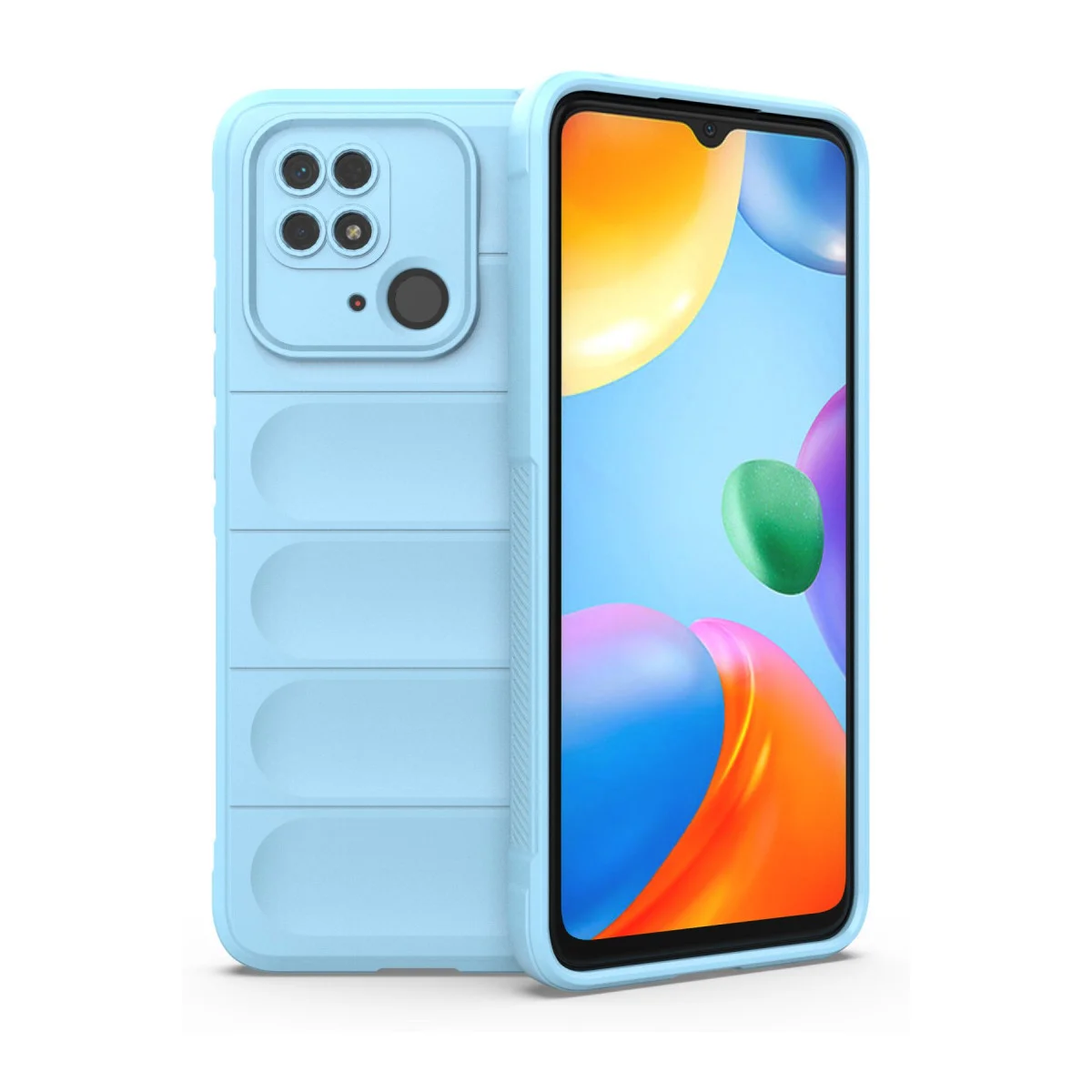 Redmi 10C Kılıf Optimum Silikon - Sky Blue