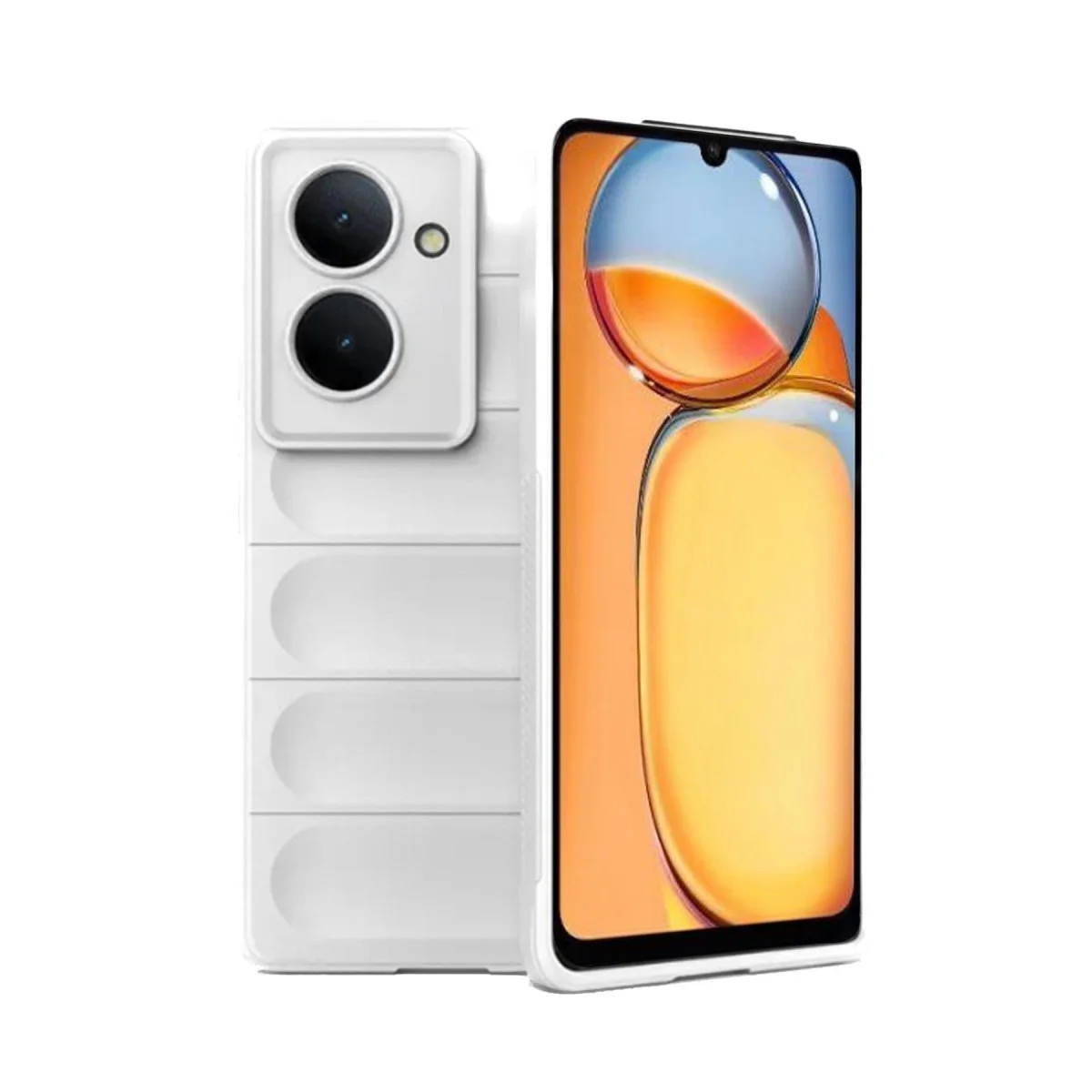 Redmi 13C Kılıf Optimum Silikon - Krem