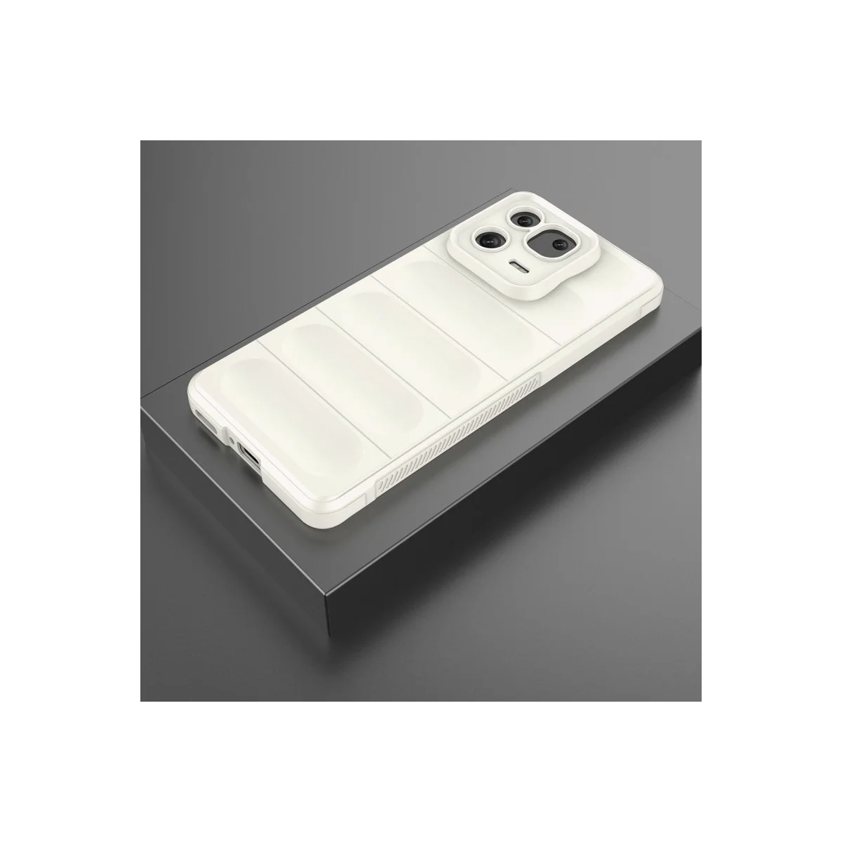 Mi 13 Pro Kılıf Optimum Silikon - Krem