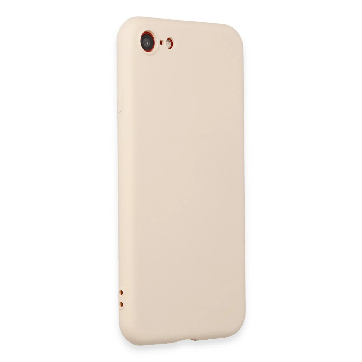 iPhone 7 Kılıf First Silikon - Krem