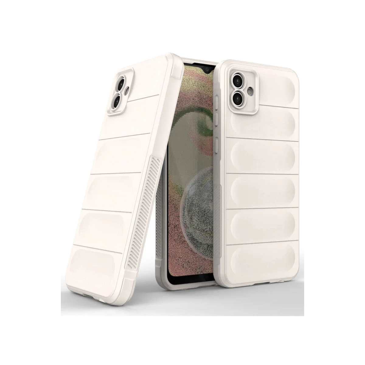 Galaxy A04 Kılıf Optimum Silikon - Krem