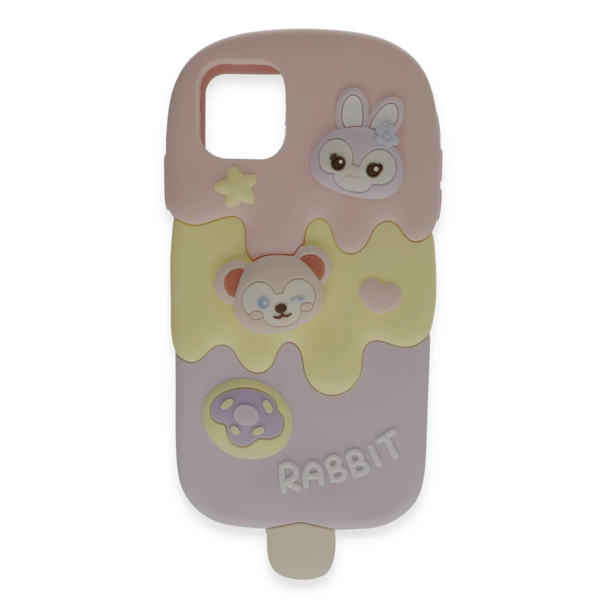 iPhone 15 Pro Max Kılıf Poky Karakter Silikon Kapak - Desen 11