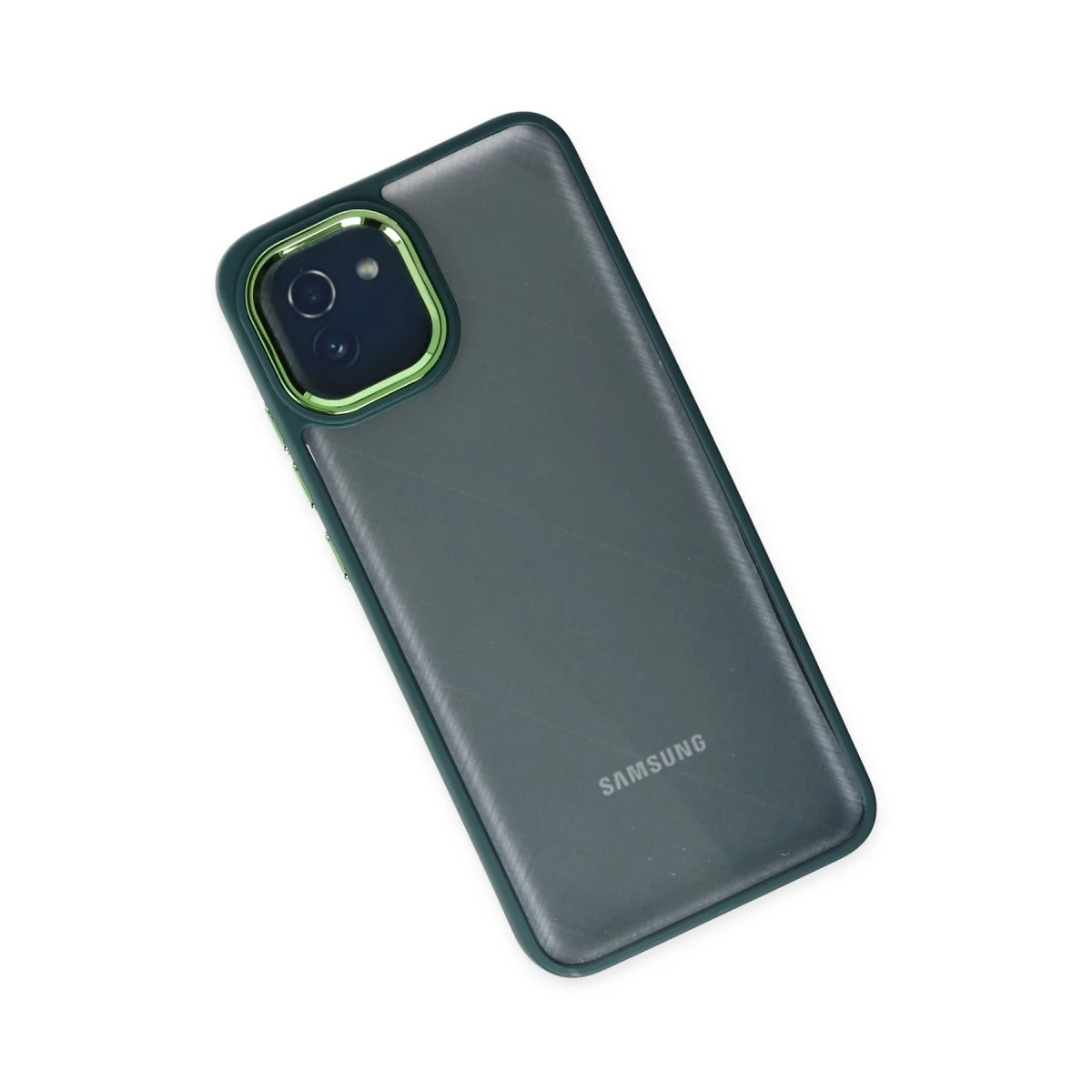 Galaxy A03 Kılıf Dora Kapak - Haki Yeşil