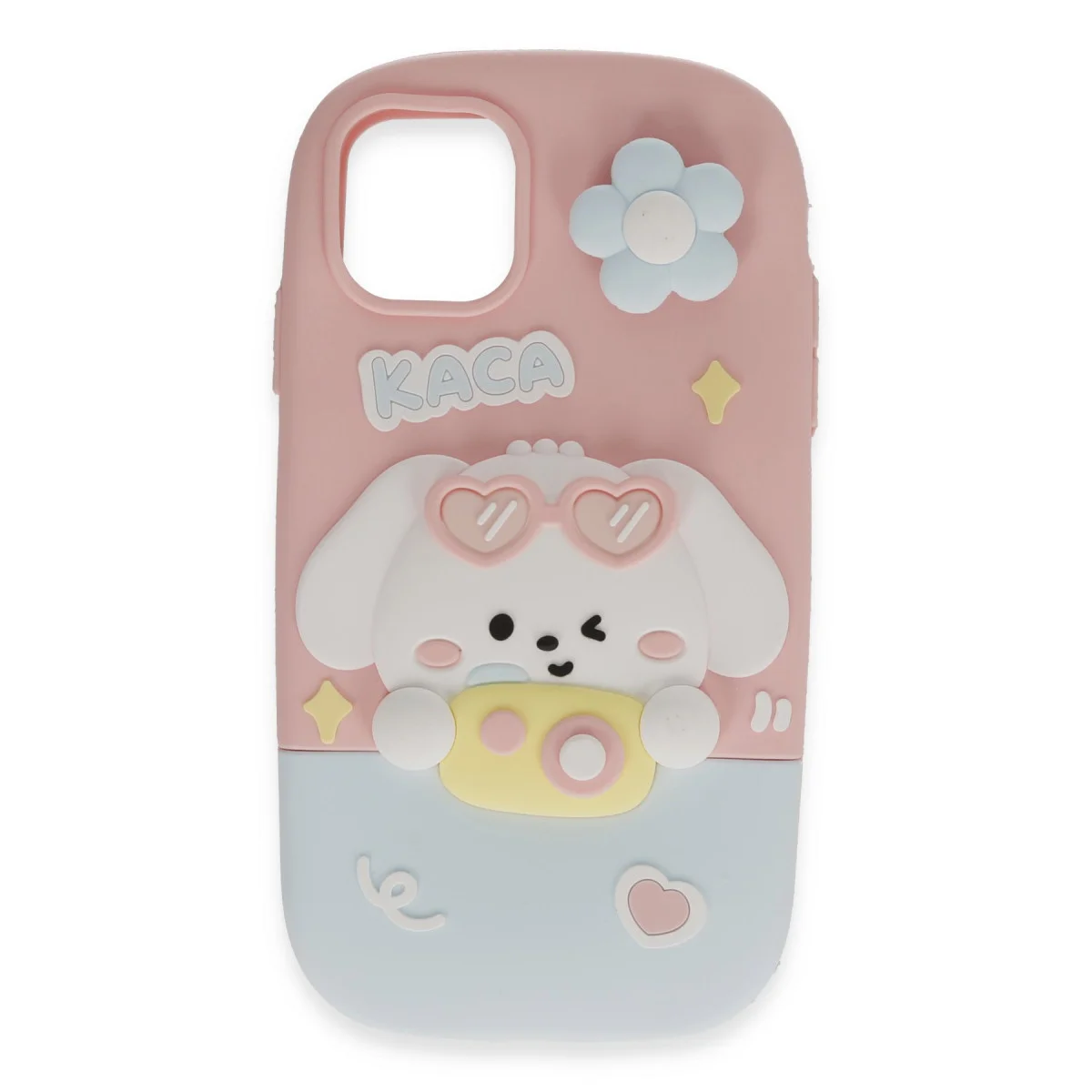 iPhone 15 Pro Max Kılıf Poky Karakter Silikon Kapak - Desen 13