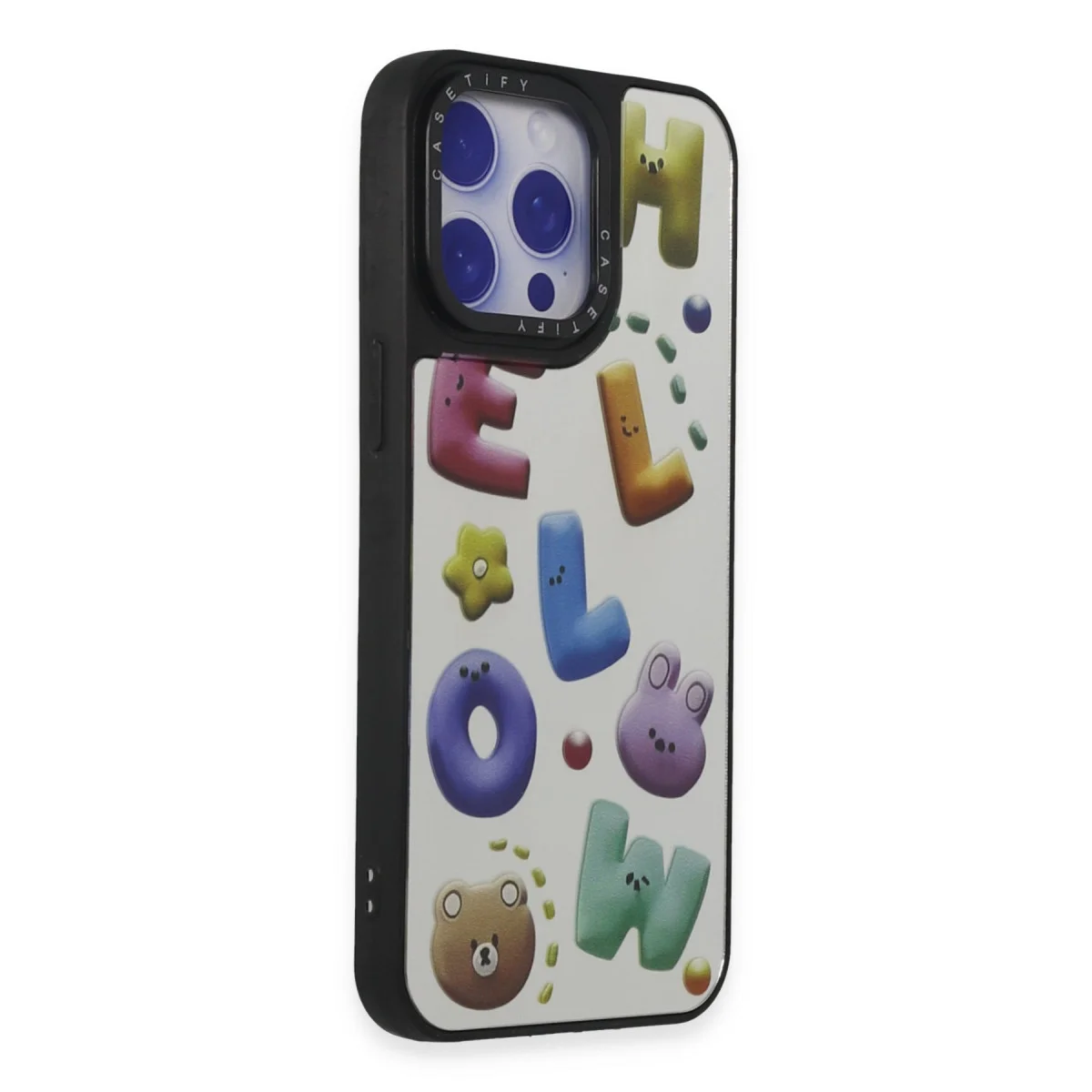 iPhone 15 Pro Kılıf Mirror Desenli Kapak - Mirror - 15