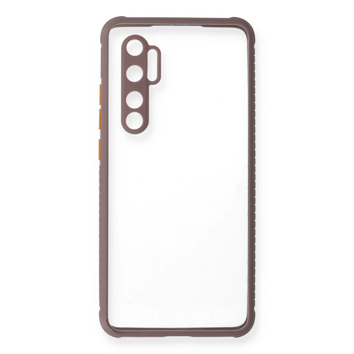 Mi Note 10 Lite Kılıf Miami Şeffaf Silikon - Açık Mor