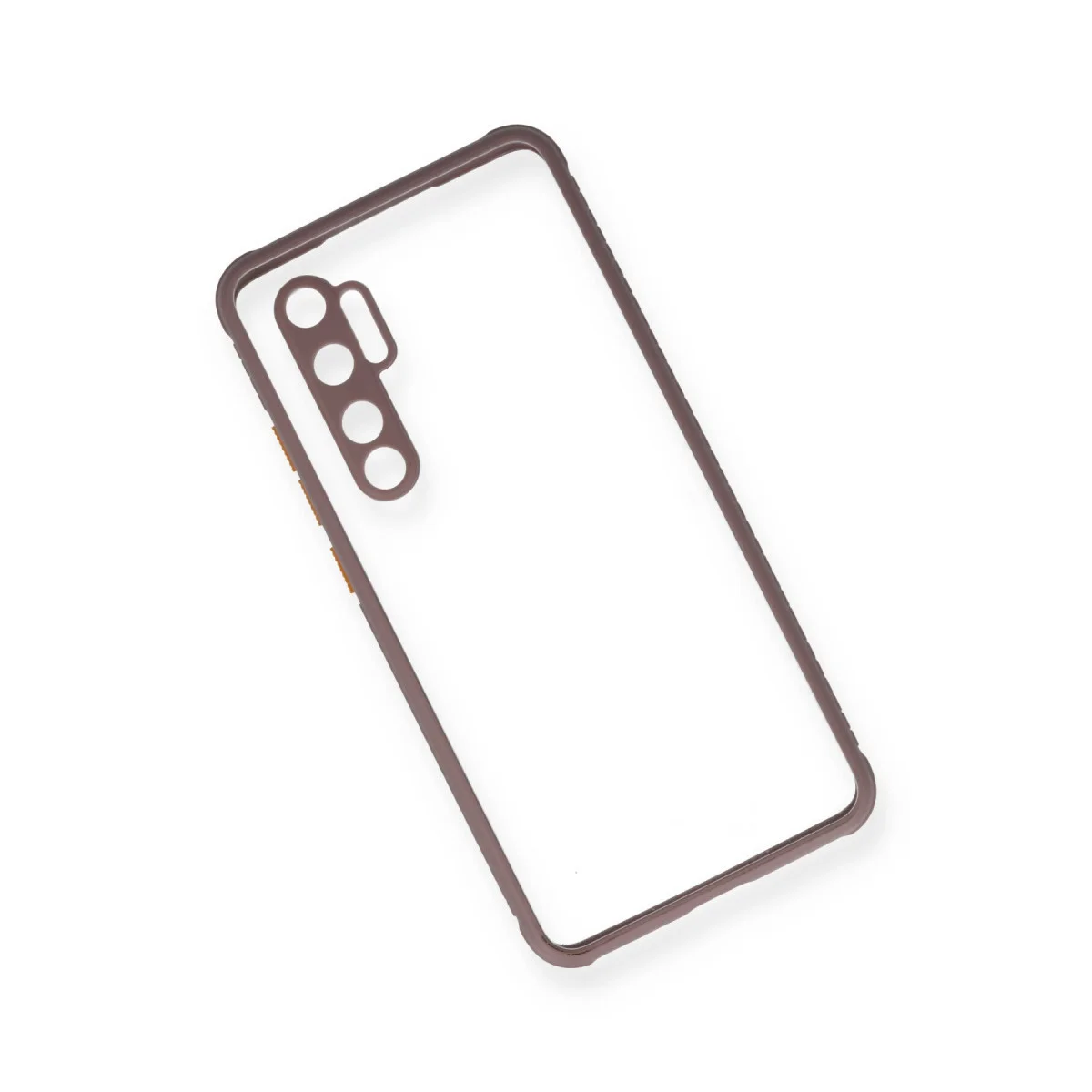 Mi Note 10 Lite Kılıf Miami Şeffaf Silikon - Açık Mor