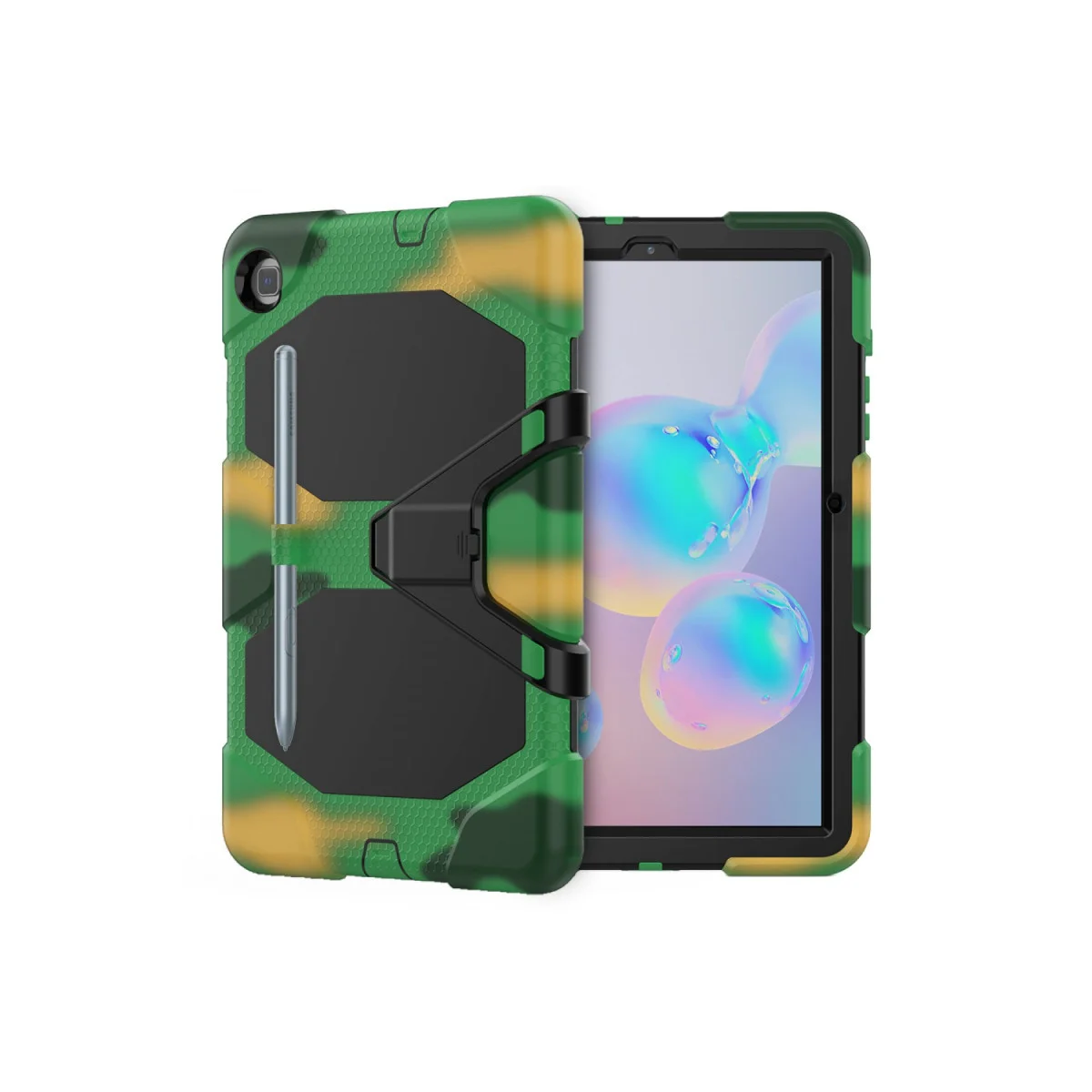 Galaxy T500 Tab A7 10.4 Kılıf Griffin Tablet Kapak - Kamuflaj