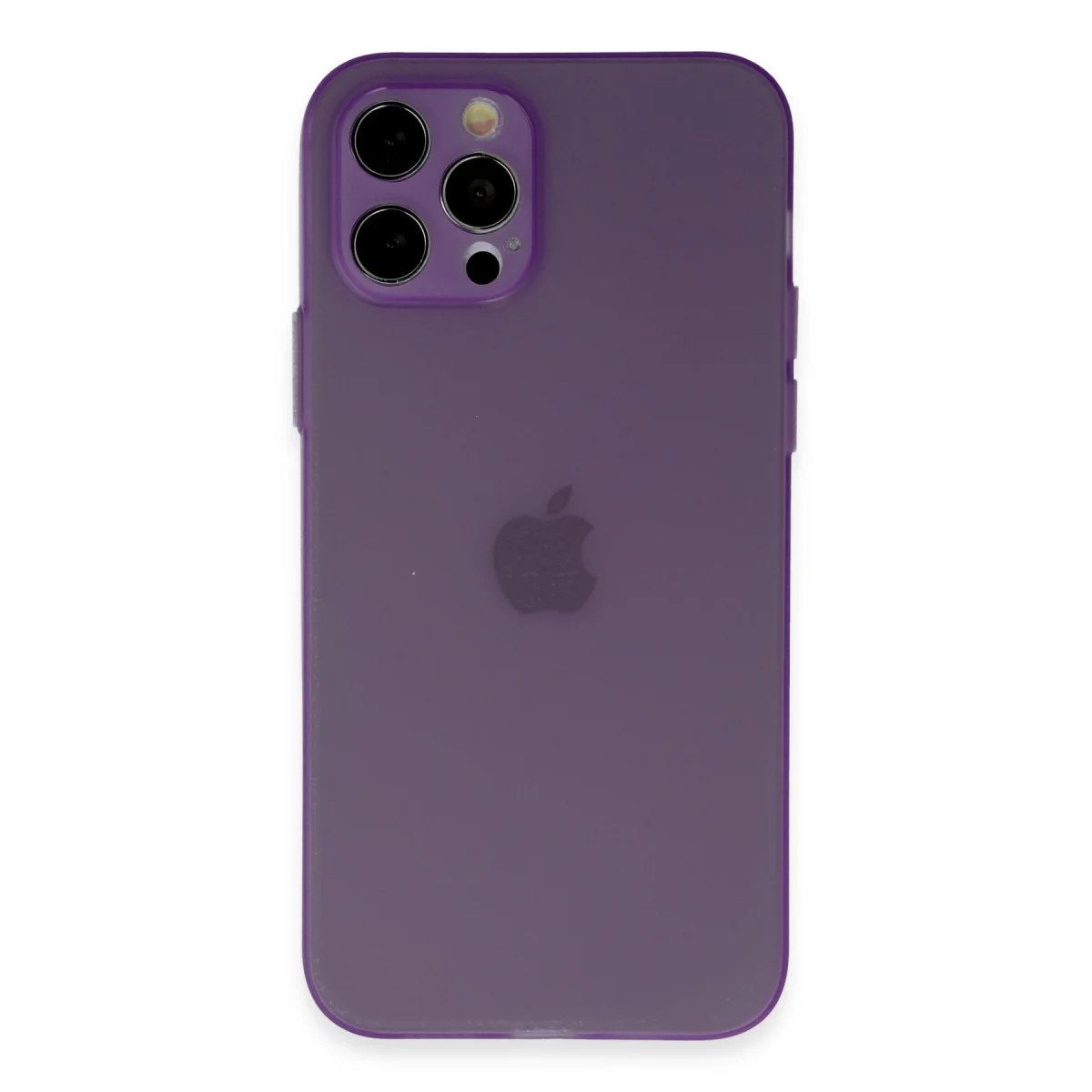 iPhone 12 Pro Kılıf Puma Silikon - Koyu Mor
