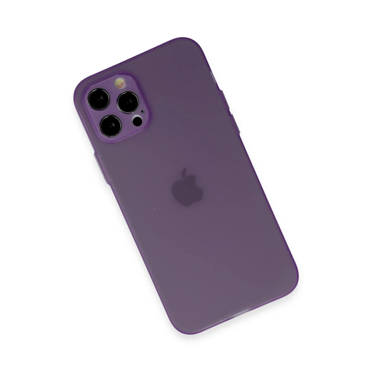 iPhone 12 Pro Kılıf Puma Silikon - Koyu Mor