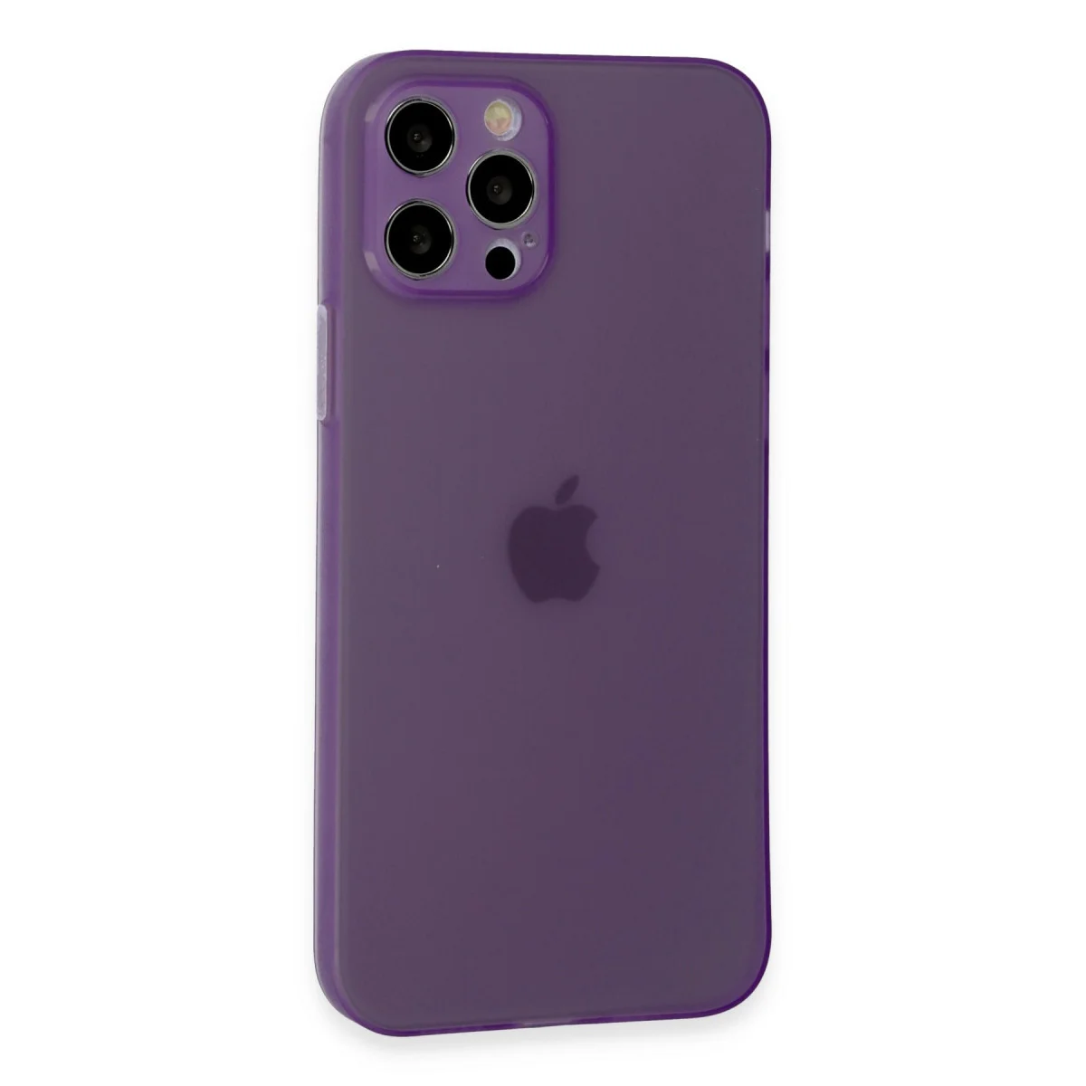 iPhone 12 Pro Kılıf Puma Silikon - Koyu Mor