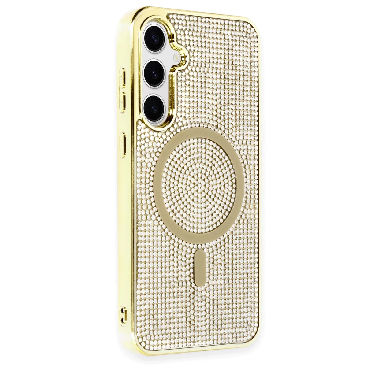 Galaxy S23 Kılıf Helen Magsafe Kapak - Gold