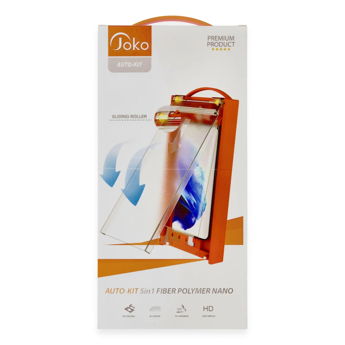 Galaxy S22 AutoKit 5in1 Fiber Polymer Nano Ekran Koruyucu