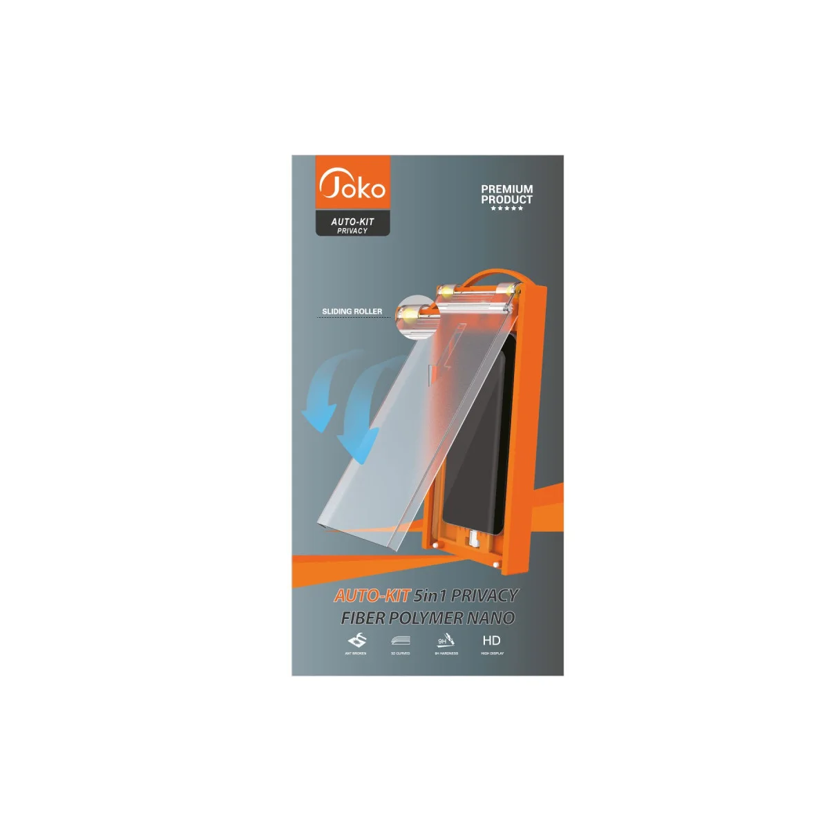 Galaxy S24 Ultra AutoKit 5in1 Fiber Hayalet Polymer Nano Ekran Koruyucu