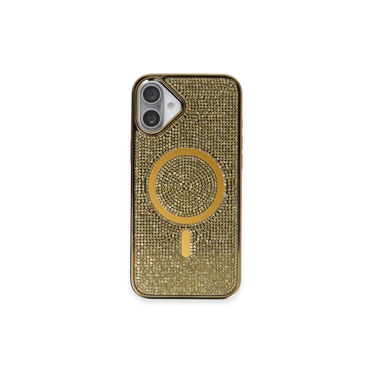 iPhone 16 Plus Kılıf Helen Magsafe Kapak - Gold