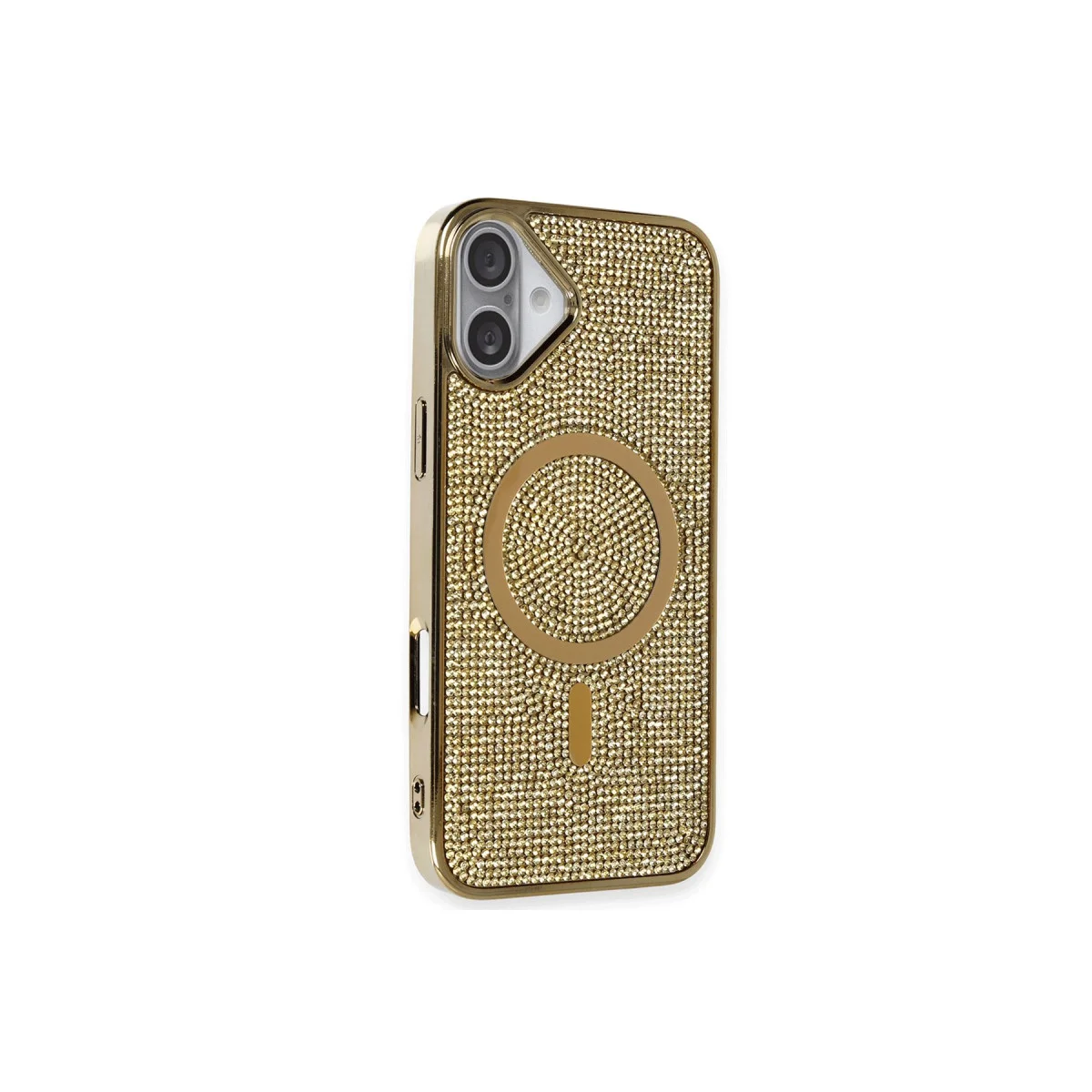 iPhone 16 Plus Kılıf Helen Magsafe Kapak - Gold