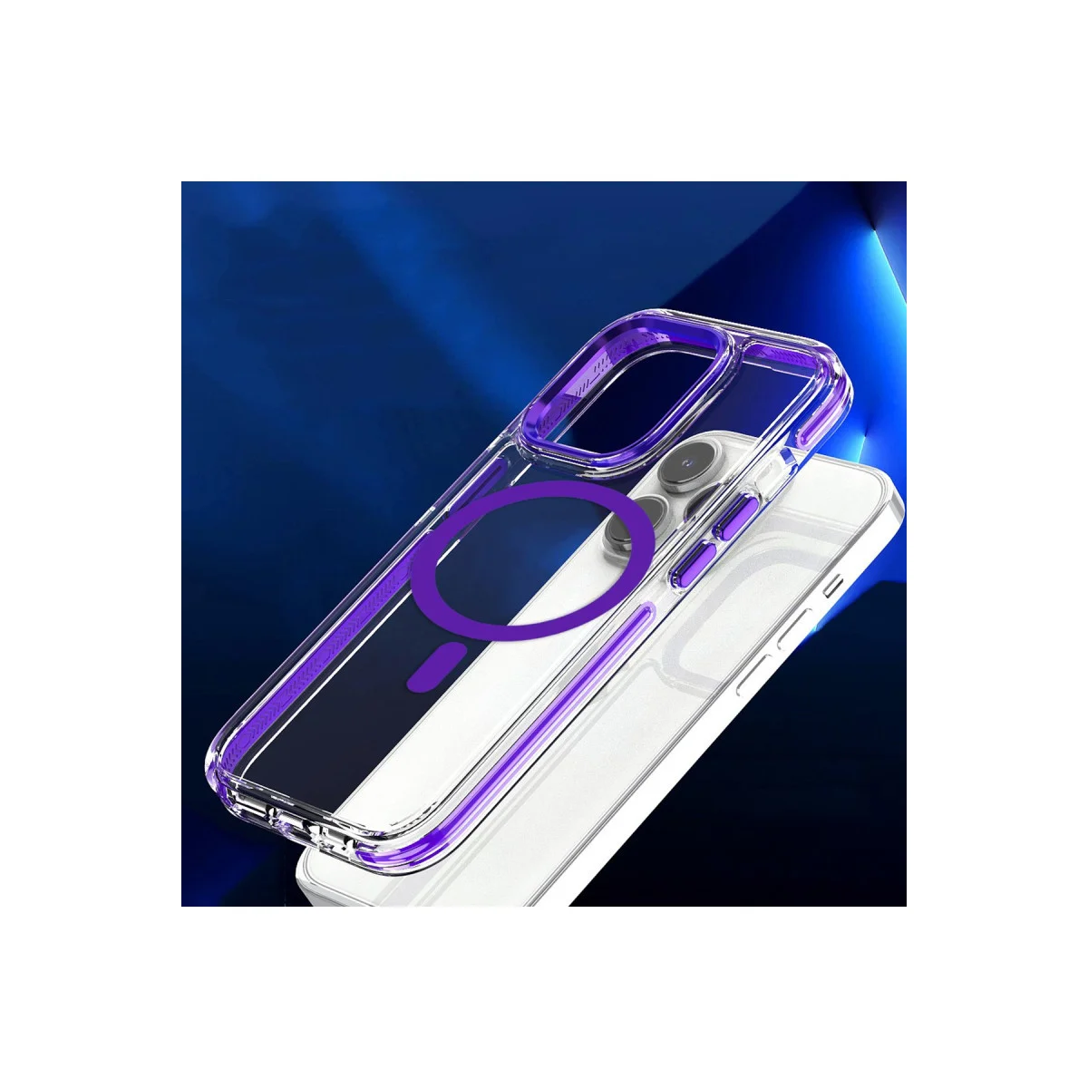 iPhone 15 Pro Max Bella Magsafe Kapak - Siyah