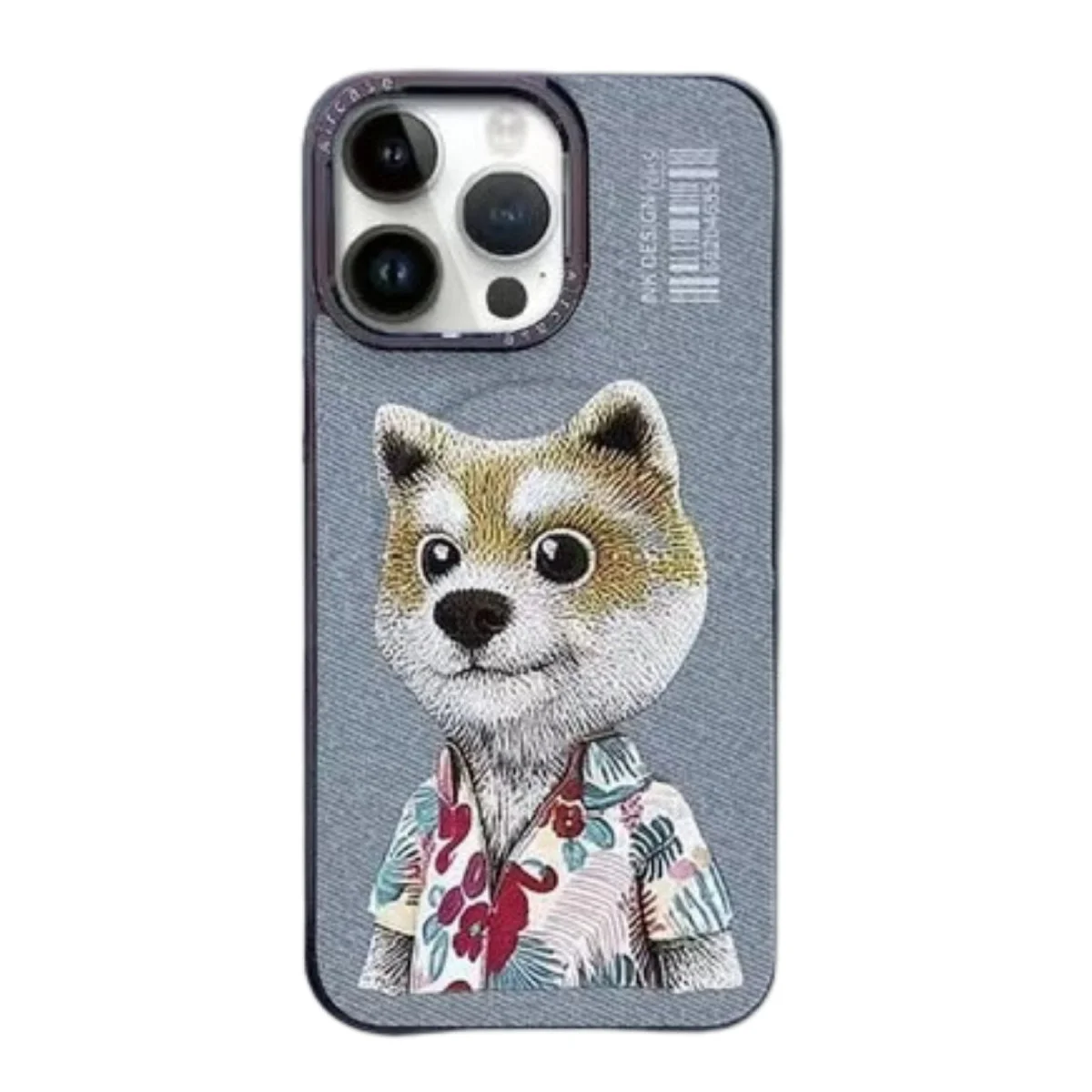 iPhone 15 Pro Max Fun Magsafe Kapak - Titan Gri