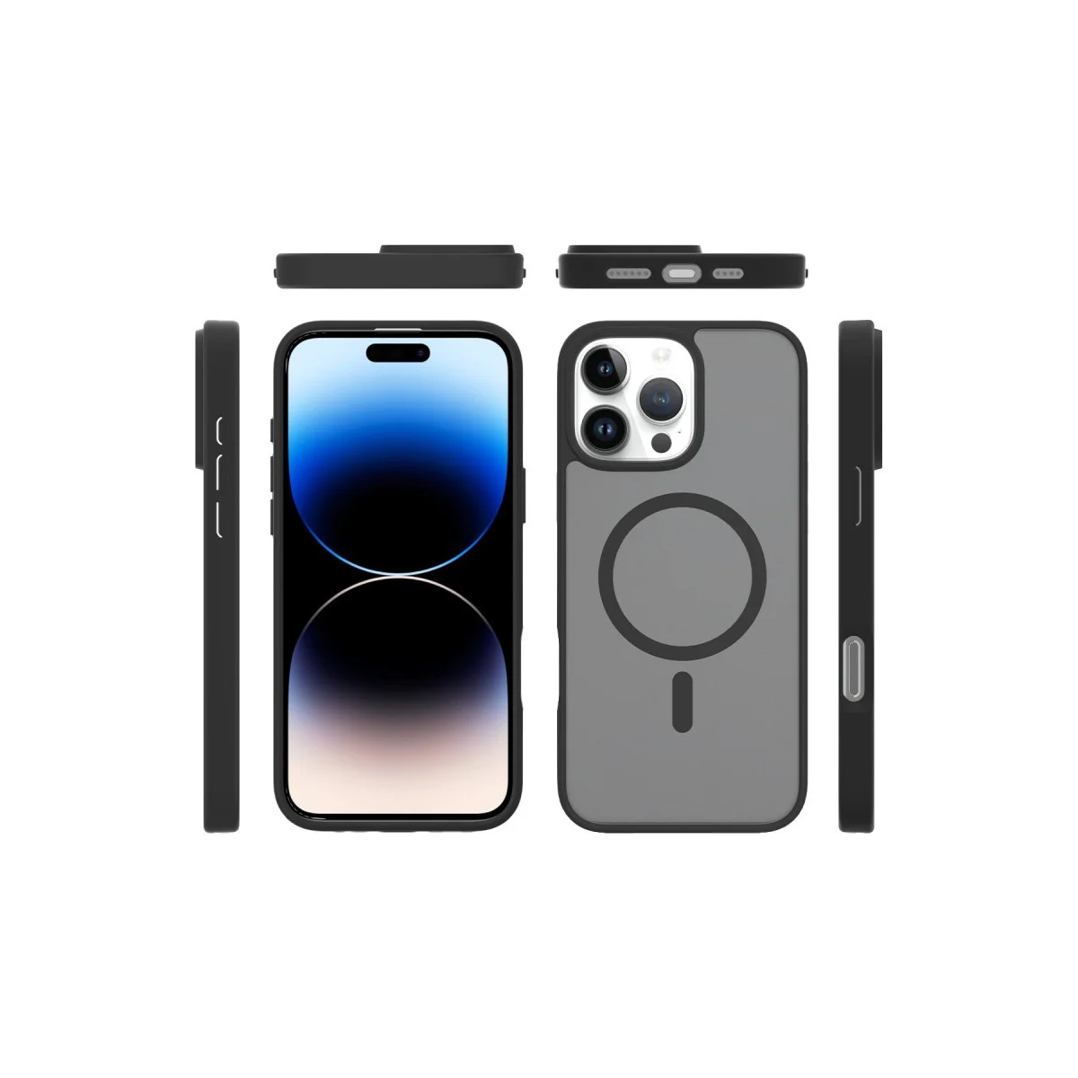 iPhone 16 Pro Max Jota Magsafe Kapak - Siyah