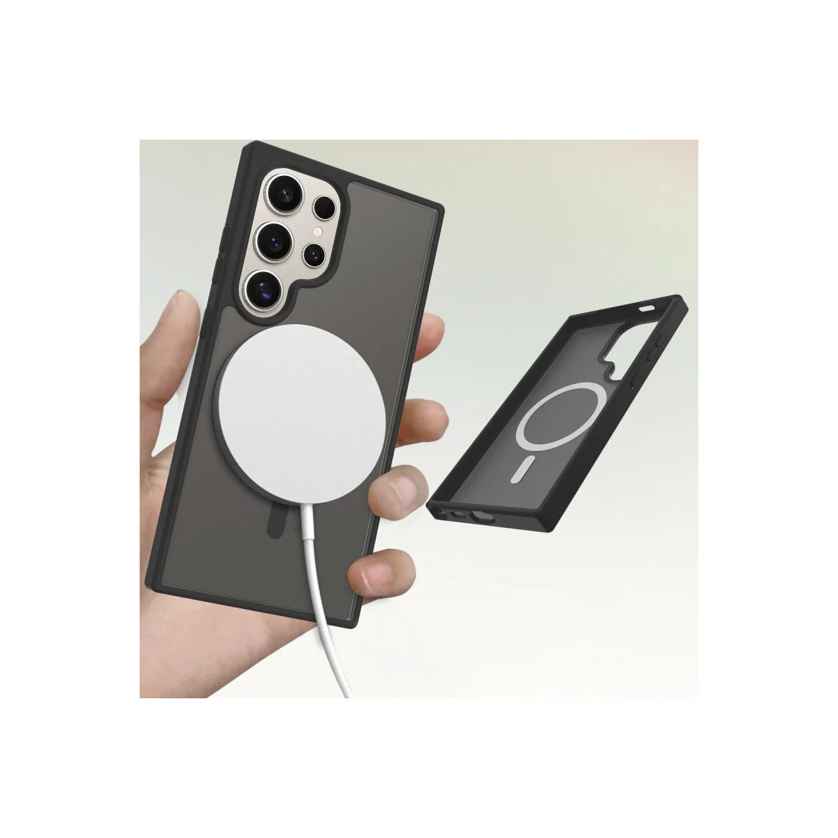 Galaxy S24 Ultra Jota Magsafe Kapak - Siyah