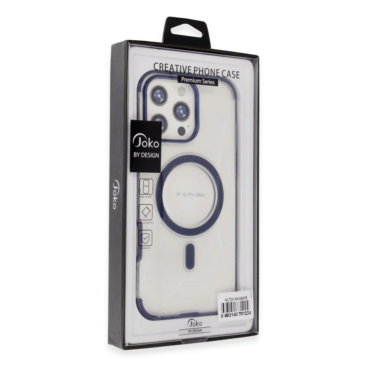 iPhone 16 Pro Hilton Magsafe Kapak - Siyah