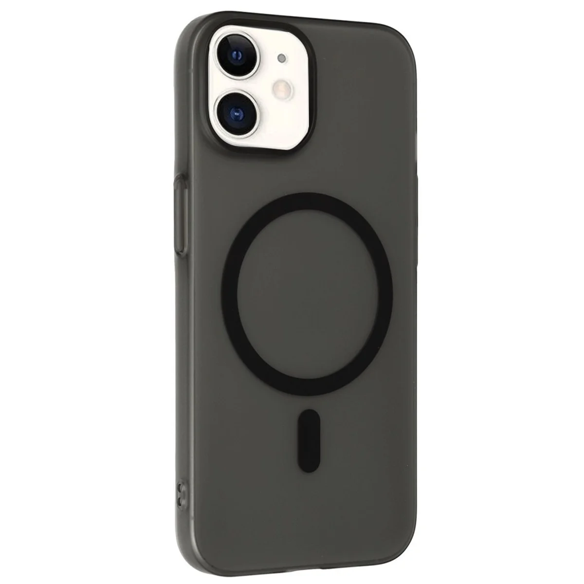 iPhone 12 Tuna PC Slim Magsafe Kapak - Siyah