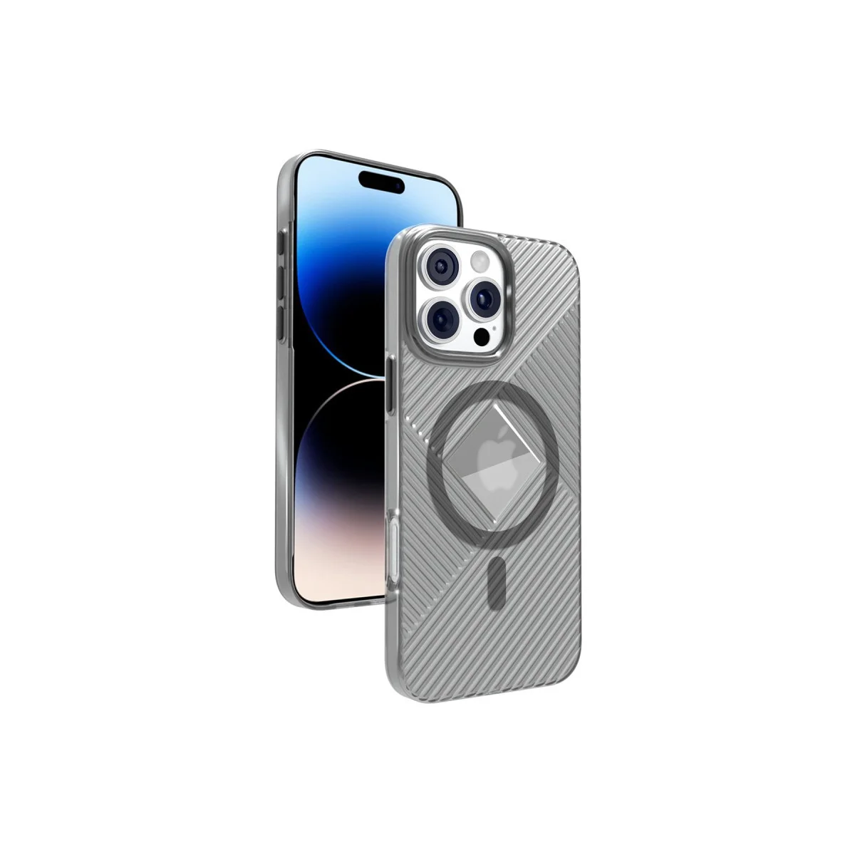 iPhone 16 Pro Stella PC Sert Magsafe Kılıf - Siyah