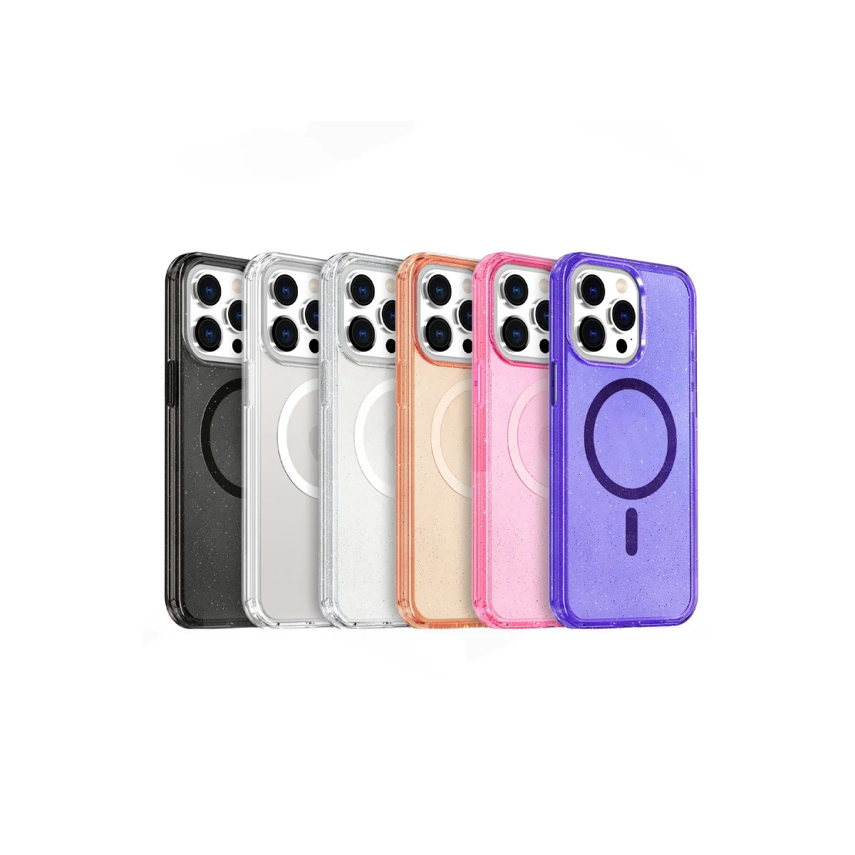 iPhone 11 Star Magsafe Kapak - Turuncu