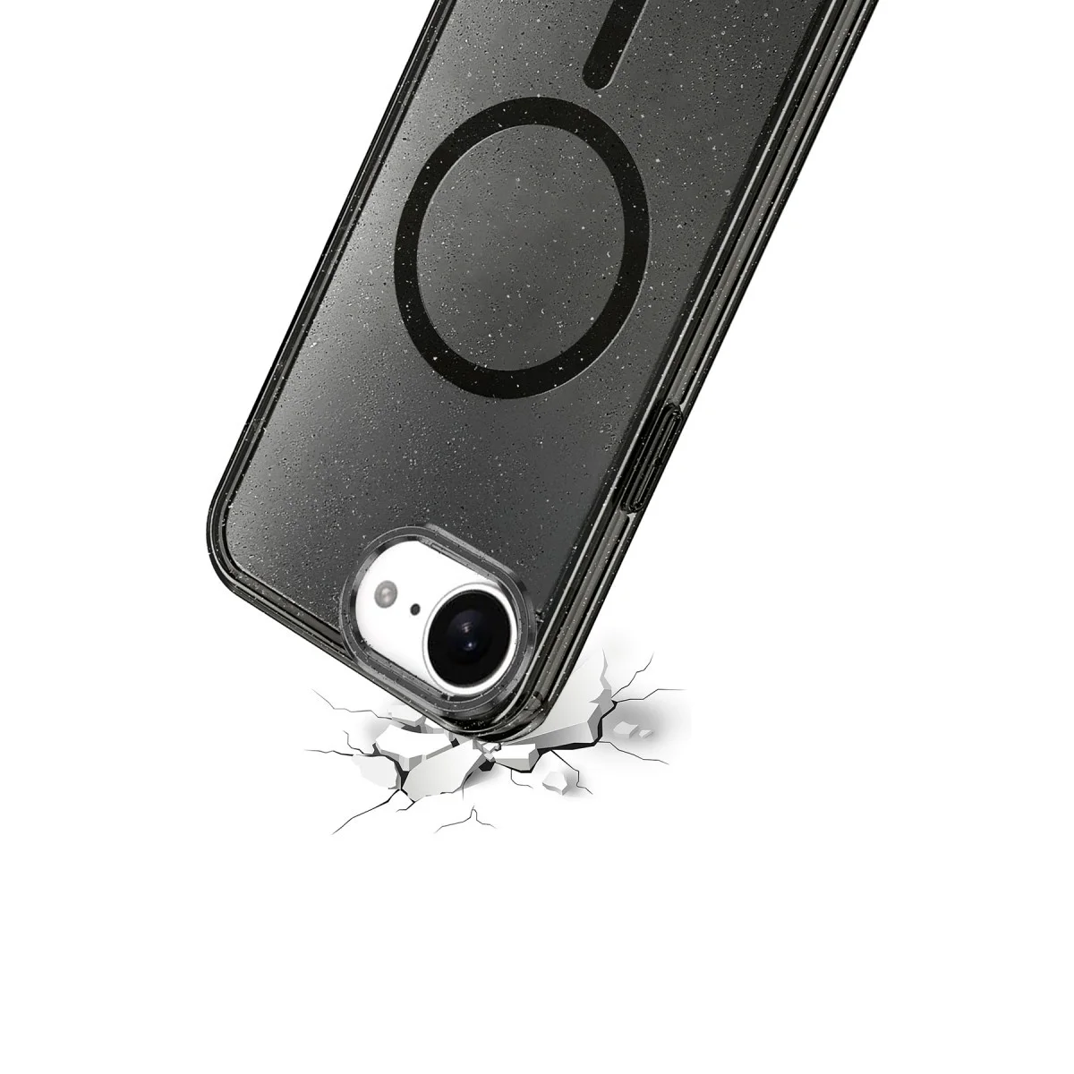 iPhone 16E Star Magsafe Kapak - Mor