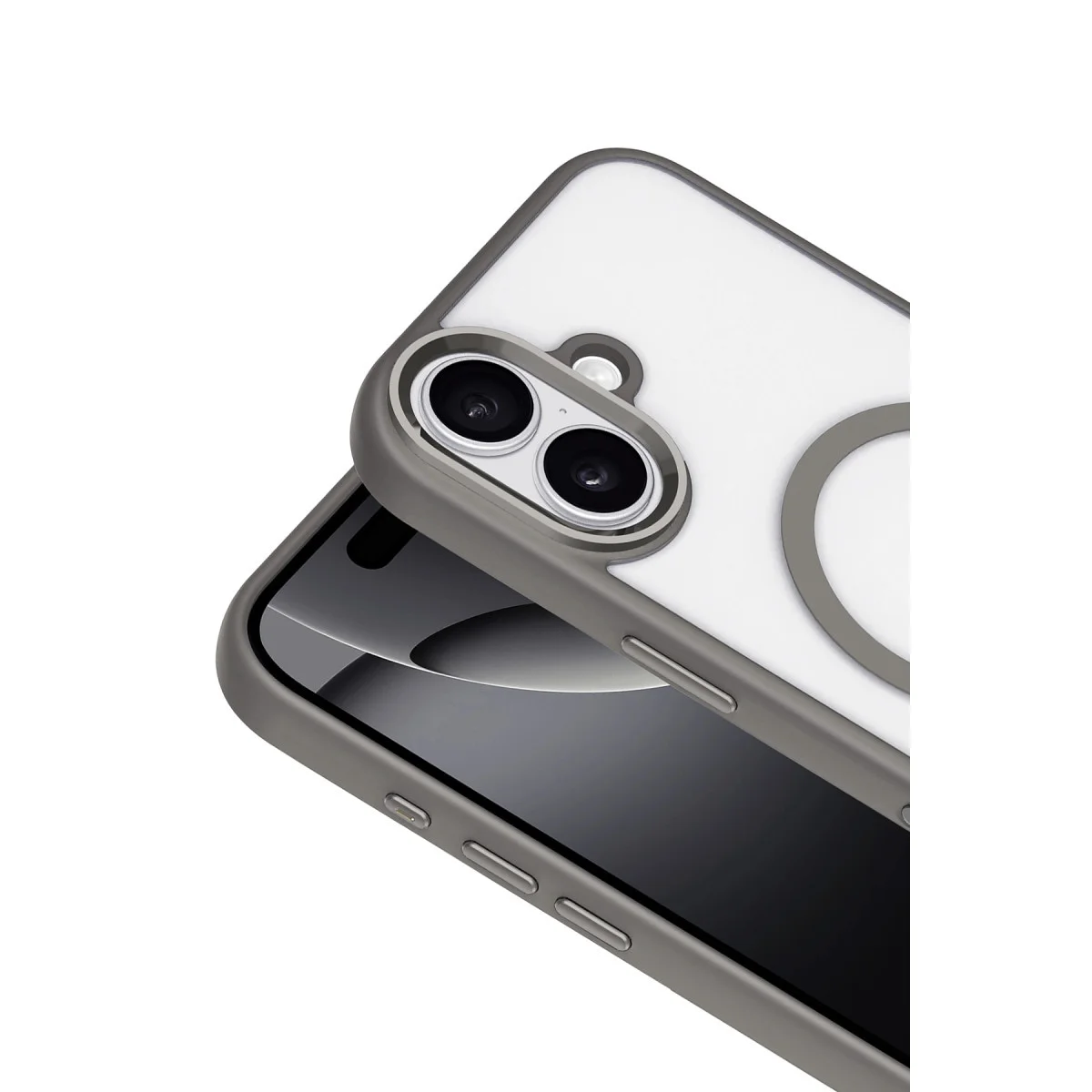 iPhone 17 Terea Magsafe Kapak - Gri