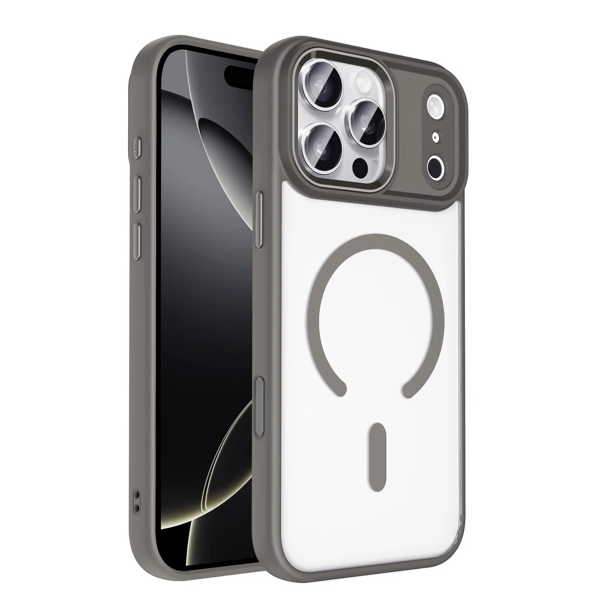 iPhone 17 Pro Max Terea Magsafe Kapak - Gri