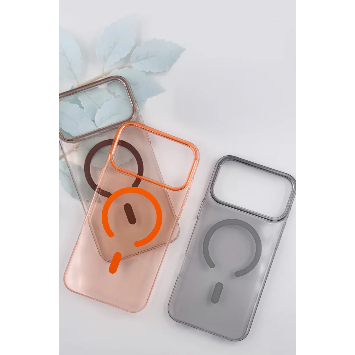 iPhone 17 Pro PC Blank Magsafe Kapak - Siyah
