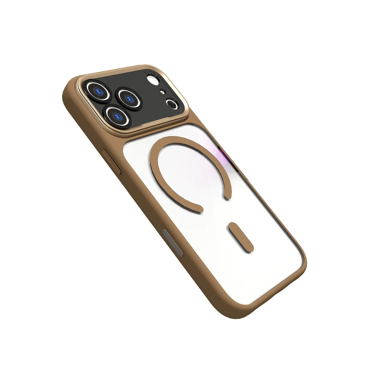 iPhone 17 Pro Hazar Magsafe Kapak - Gold