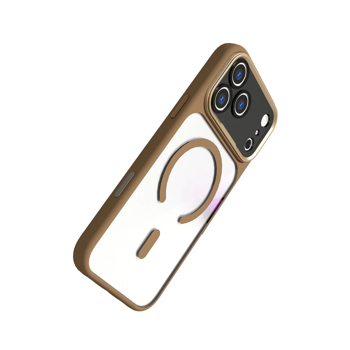 iPhone 17 Pro Max Hazar Magsafe Kapak - Gold