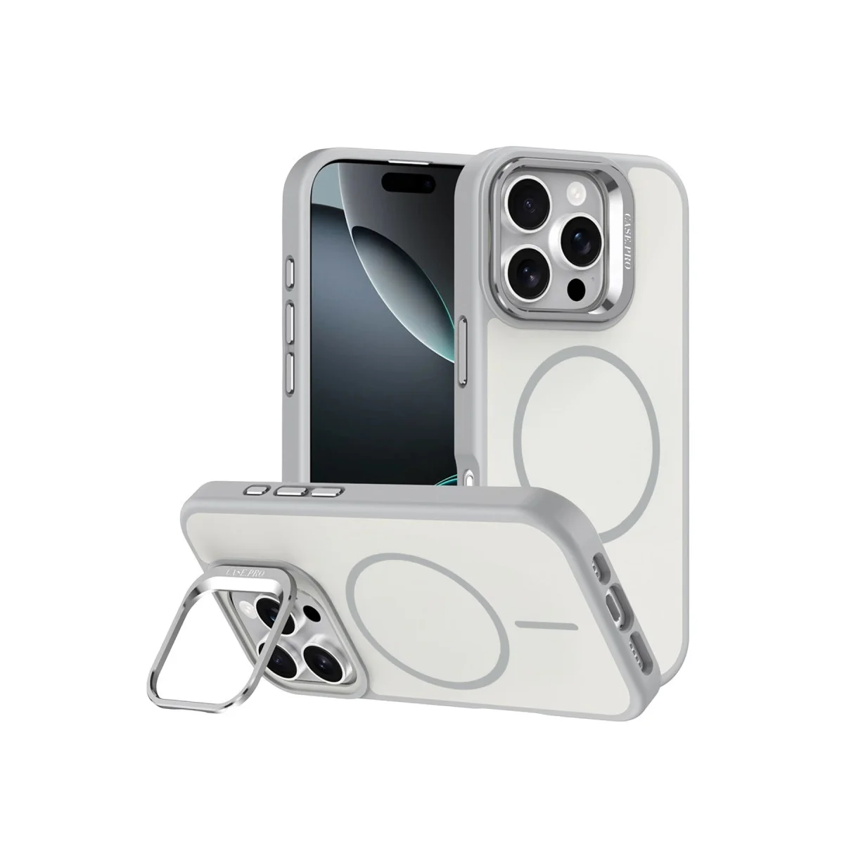iPhone 16 Pro Max Flexa Magsafe Kapak - Beyaz