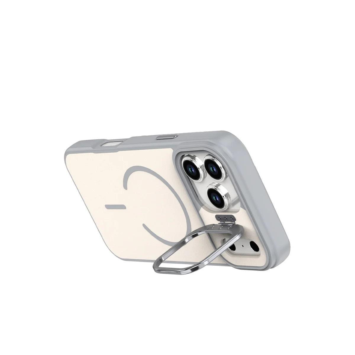 iPhone 17 Pro Max Flexa Magsafe Kapak - Beyaz