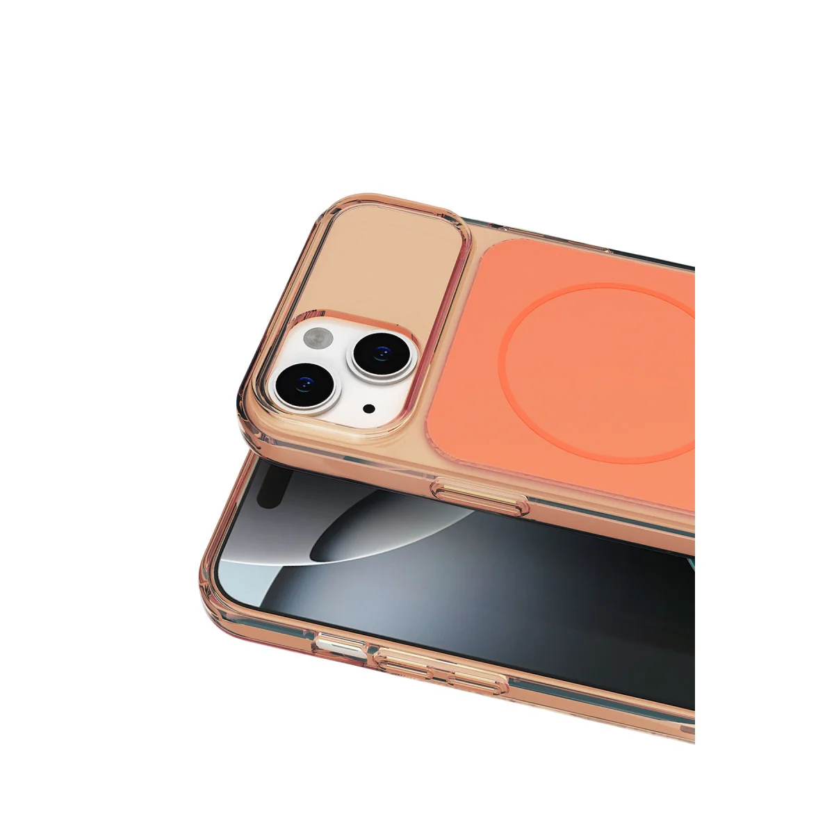 iPhone 14 Bruma Magsafe Kapak - Turuncu