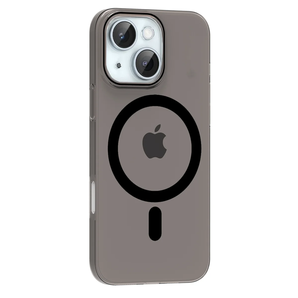 iPhone 15 PC Blank Magsafe Kapak - Siyah