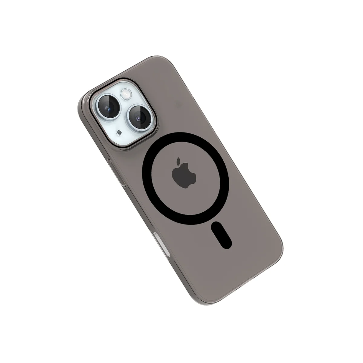 iPhone 15 PC Blank Magsafe Kapak - Siyah