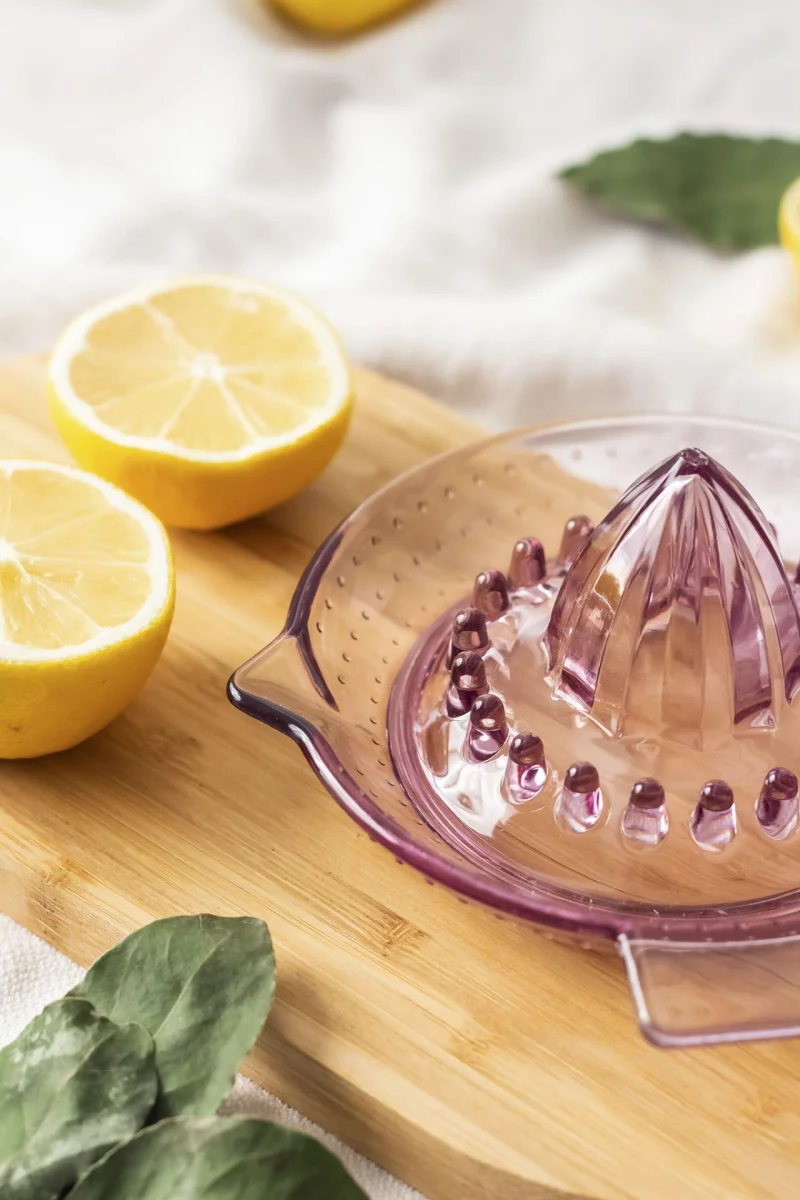 Akrilik Mürdüm Limon Sıkacağı Pratik Limon Sıkacağı