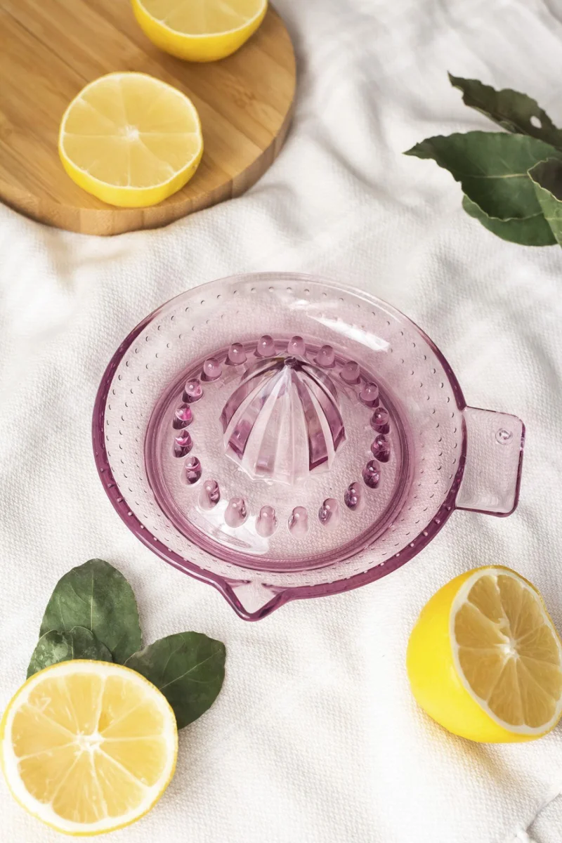 Akrilik Mürdüm Limon Sıkacağı Pratik Limon Sıkacağı